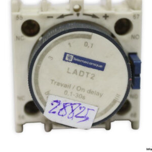 telemecanique-LADT2-time-delay-auxiliary-contact-block-(Used)-1