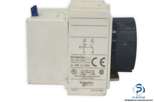 telemecanique-LADT2-time-delay-auxiliary-contact-block-(Used)-2
