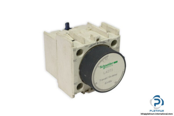 schneider-LADT2-time-delay-auxiliary-contact-block-(Used)