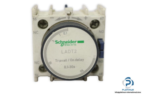 schneider-LADT2-time-delay-auxiliary-contact-block-(Used)-1