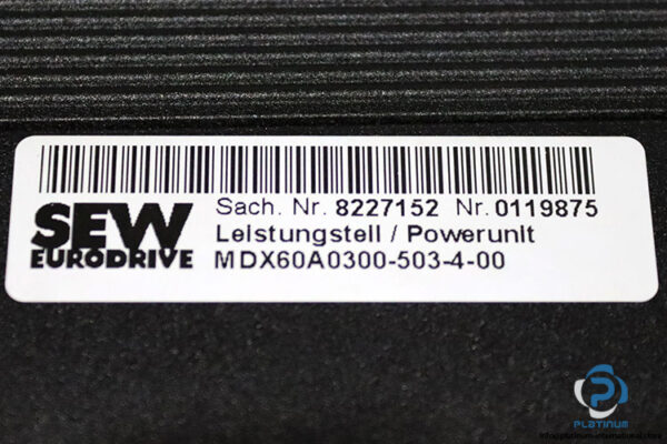 sew-MDS60A0300-503-4-00-movidrive-inverter-drive-(Used)-3
