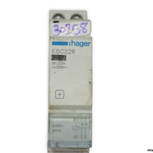 hager-ESC226-contactor-(used)-1