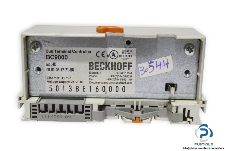 Beckhoff-bc-9000-ethernet-tcpip-bus-terminal-controller(used)-4