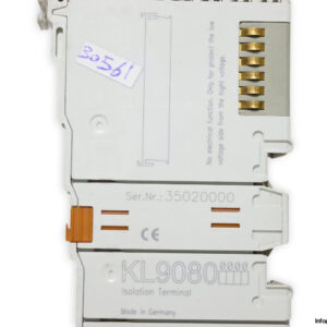 Beckhoff-kl9080-separation-terminal(used)-3