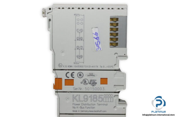 Beckhoff-kl9182-potential-distribution-terminal(used)-2