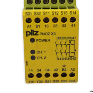 pilz-pnoz-x3-3s-1o-774314-safety-relay(used)-1