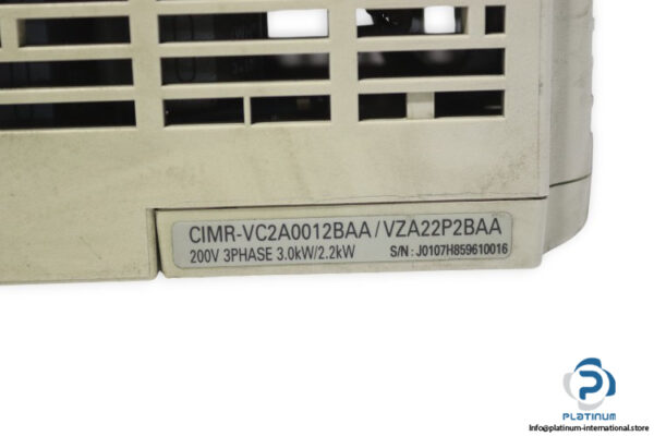 Yaskawa-cimr-vc2a0012baa-frequency-inverter(used)-3