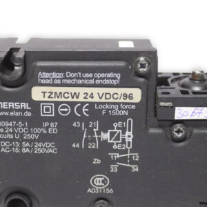 schmersal-TZMCW24VDC-96-thermoplastic-enclosure(used)-1