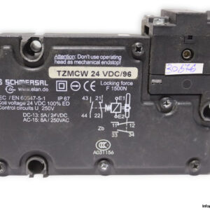 schmersal-TZMCW24VDC-96-thermoplastic-enclosure-WITH-HEAD(used)-1