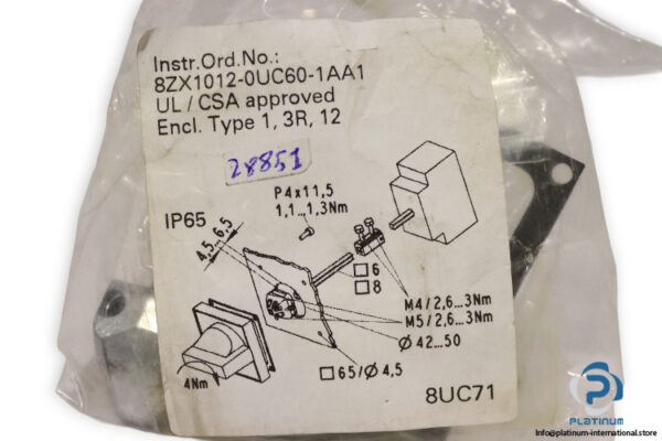 8ZX1012-0UC60-1AA1-door-coupling-rotary-operating-mechanism-new-2