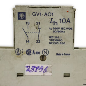 telemecanique-GV1-A01-auxiliary-contact-block-used-1