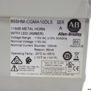 allen-bradley-855HM-CGMA10DL5-A-high-performance-electronic-metal-horn-new-2