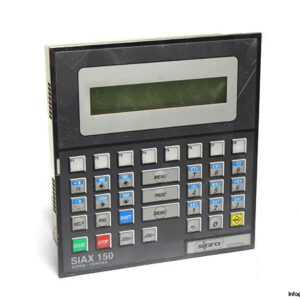 sipro-siax-150-operator-panel