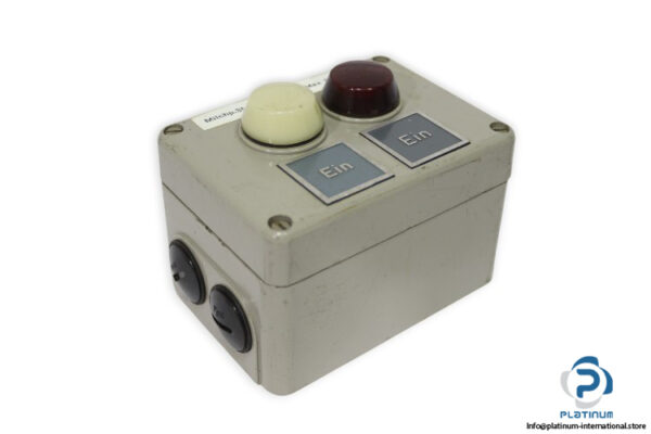 siemens-3SA14-29-push-button-control-station-used