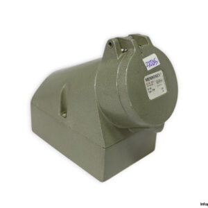 mennekes-754-industrial-interlock-socket-used