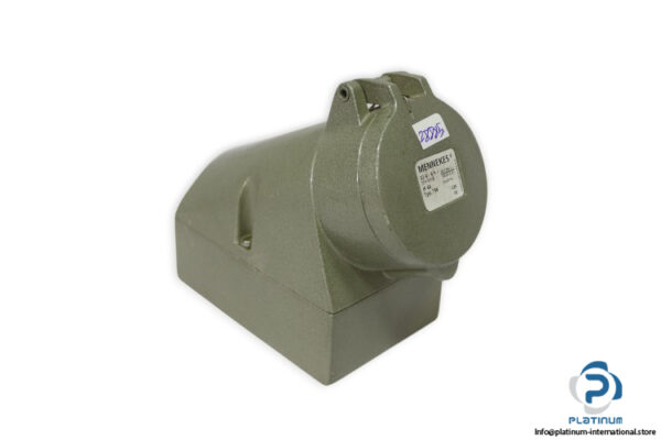 mennekes-754-industrial-interlock-socket-used