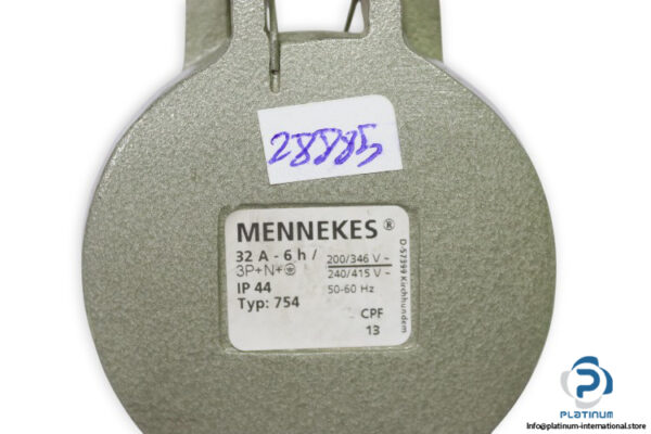 mennekes-754-industrial-interlock-socket-used-1