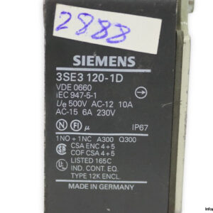 siemens-3SE3-120-1D-position-switch-used-1