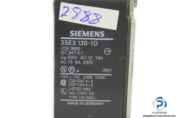 siemens-3SE3-120-1D-position-switch-used-1