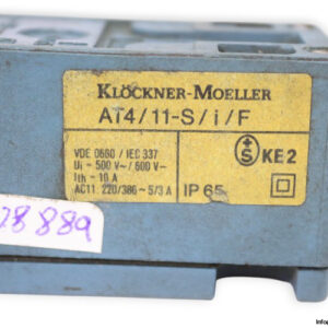 klockner-moeller-AT4-11-S-I-F-position-switch-used-1