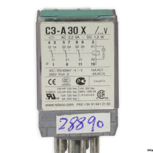 releco-C3-A-30-X-230-V-AC-industrial-relay-new-3