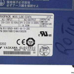 yaskawa-SJDE-02APA-servopack-used-2