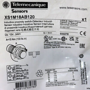 telemecanique-XS1M18AB120-inductive-proximity-sensor-new-2