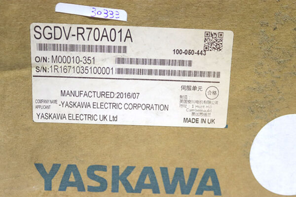 yaskawa-SGDV-R70A01A-servopack-new-6