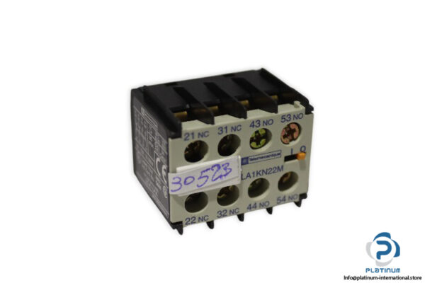 telemecanique-LA1KN22M-auxiliary-contact-block-new