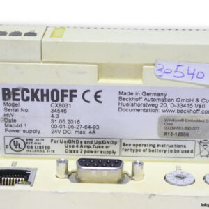 beckhoff-CX8031-embedded-pc-with-profibus-new-3