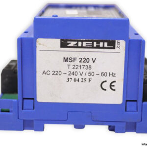 ziehl-MSF-220-V-resistor-relay-(Used)-2