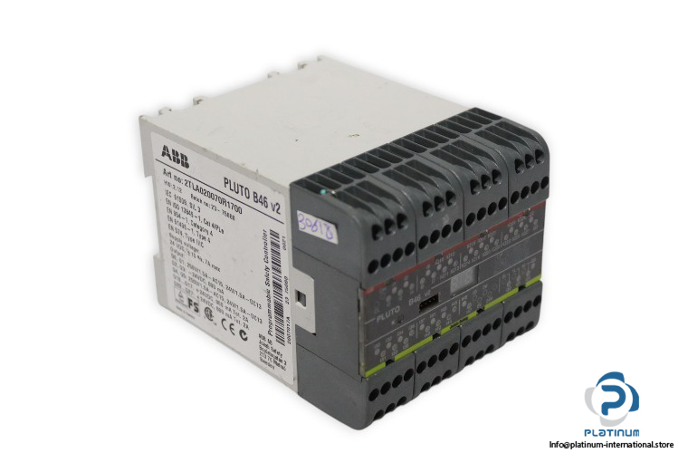 abb-PLUTO-B46-V2-programmable-safety-controller-(Used)