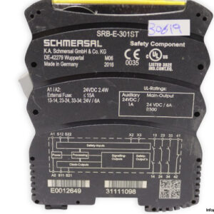 schmersal-SRB-E-301ST-safety-relay-(Used)-2