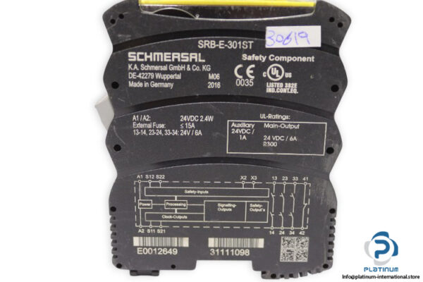 schmersal-SRB-E-301ST-safety-relay-(Used)-2