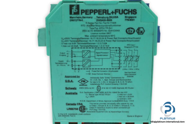 pepperl-fuchs-KFD2-TR-EX1-converter-module-(Used)-2