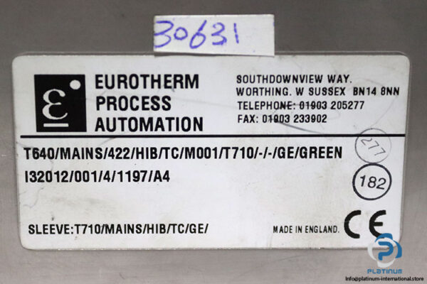 eurotherm-T640-integrated-loop-processor-module-(Used)-3
