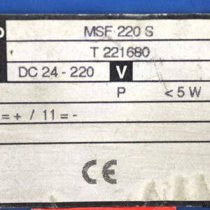 ziehl-MSF220S-resistor-relay-(Used)-2