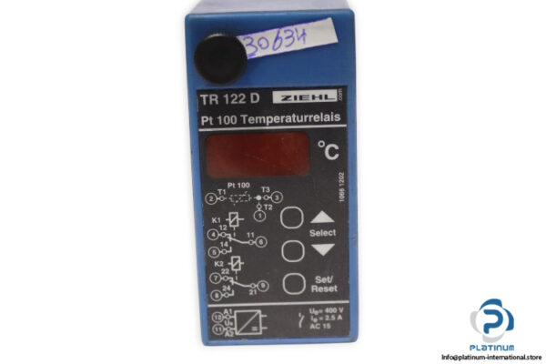 ziehl-TR-122-D-temperature-relay-(Used)-1