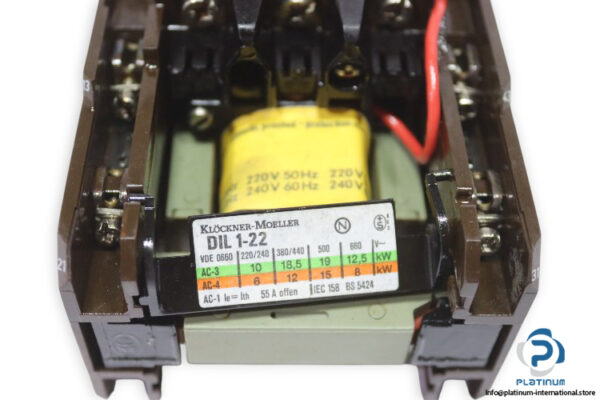 klockner-moeller-DIL1-22-contactor(used)-1