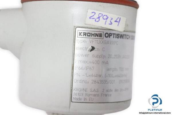 Krohne-vf11.xxgavxpc-vibrating-level-switch(used)-7
