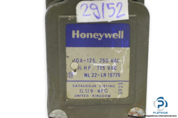 Honeywell-1LS19-4PG-limit-switch(used)-1