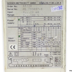 gossen-a1220-electronic-panel-meter(used)-2