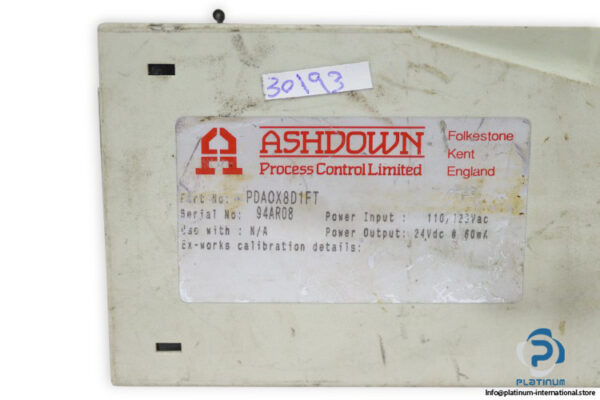 ashdown-PDA0X8D1FT-industrial-dual-alarm-unit(used)-2