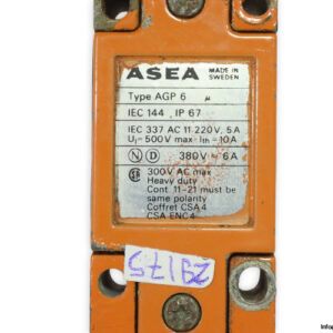 asea-AGP-6-limit-switch-(Used)-1