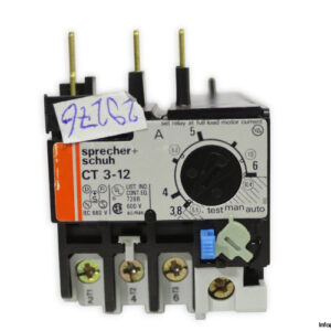 sprecher-schuh-CT-3-12-3.8-6.0A-thermal-overload-relay-(New)-1