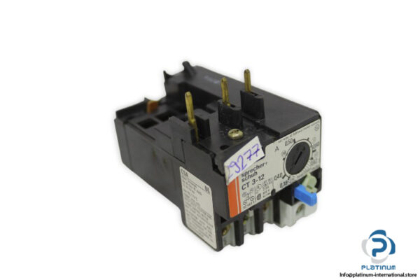 sprecher-schuh-CT-3-12-0.38-0.62A-thermal-overload-relay-(New)