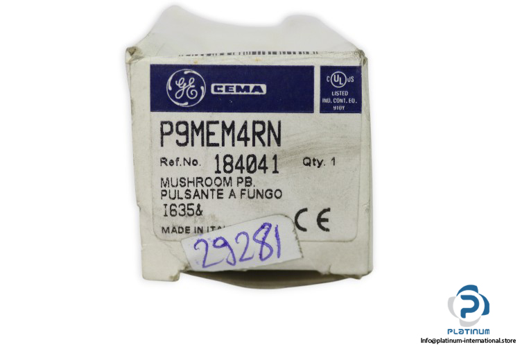 general-electric-P9MEM4RN-emergency-push-button-(New)-2