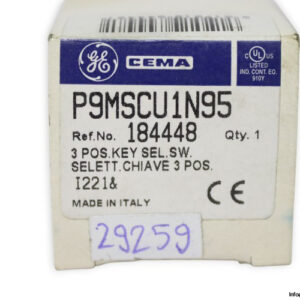 general-electric-P9MSCU1N95-key-selector-switch(new)-2