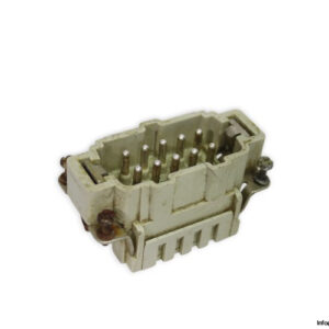 harting-han-10es-m-connector-insert(used)