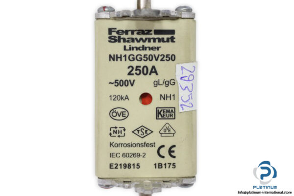 Lindner-NH1GG50V250-fuse-link(new)-1
